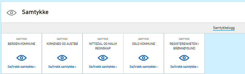 Alle samtykker VisningAlleSamtykker