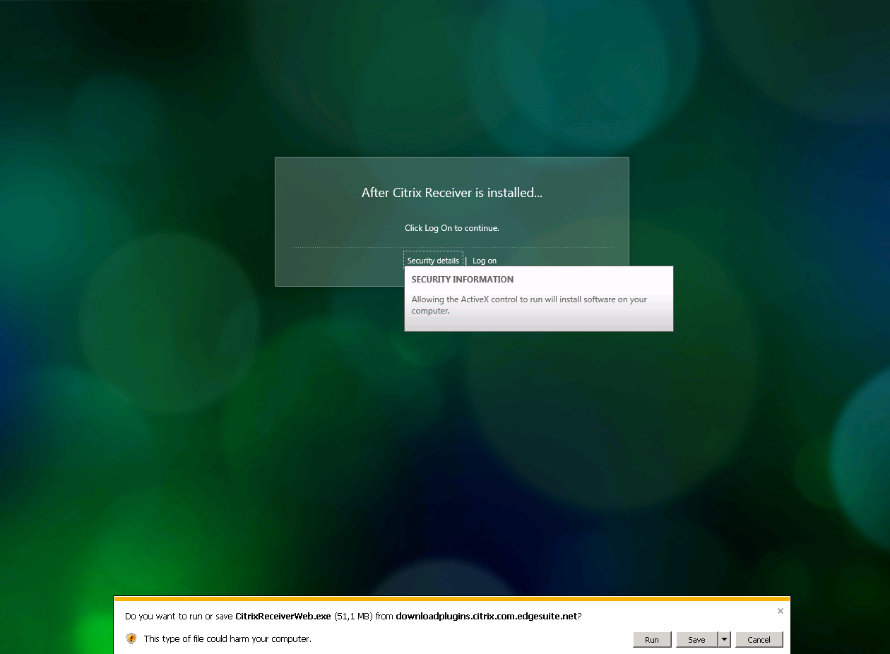 Kjør Citrix Kjør Citrix