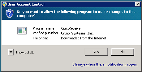 User Access Control User Access Control