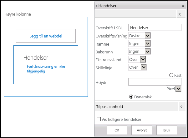 Figur 80 – Hendelser Figur 80 – Hendelser