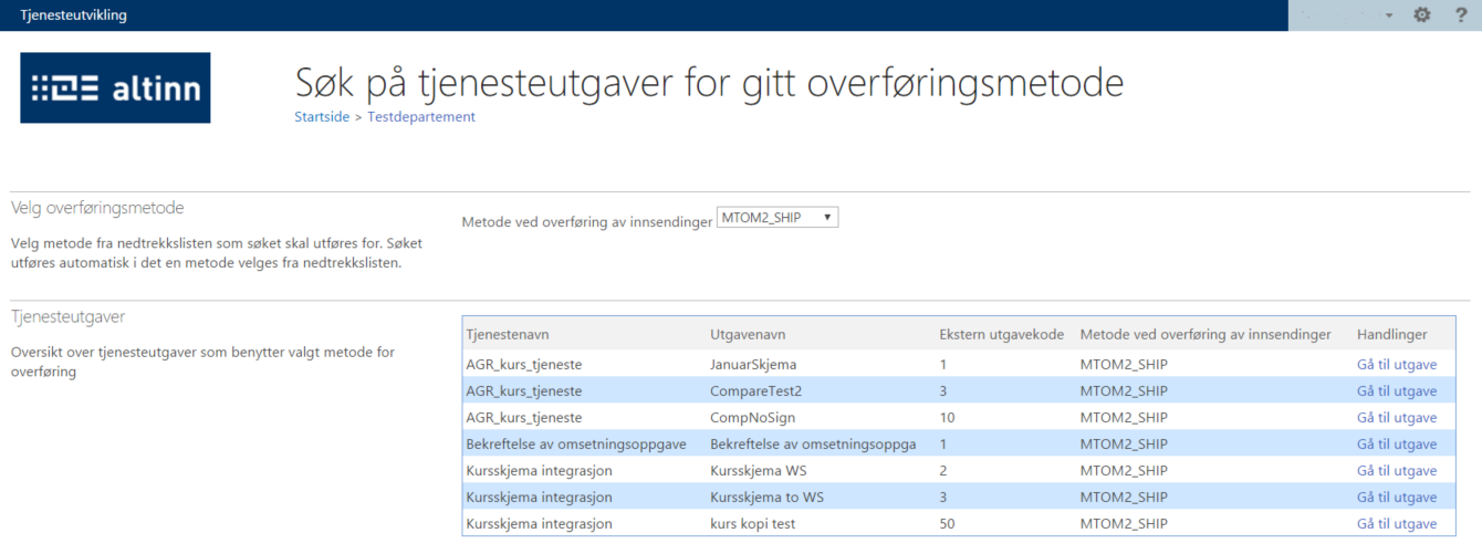 Søkeresultat Søkeresultat