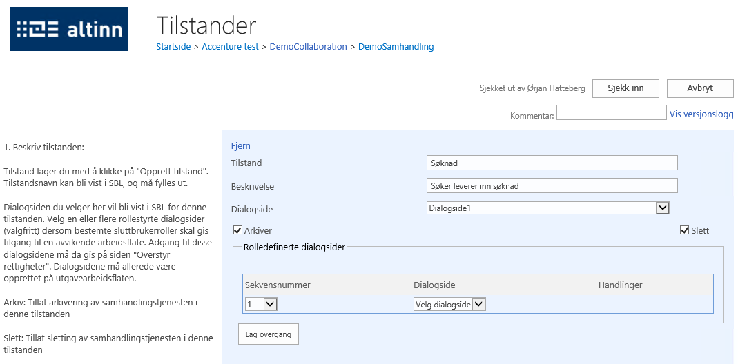 Figur 62 - Starttilstand Figur 62 - Starttilstand