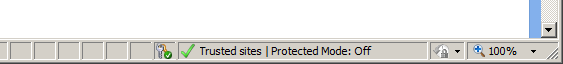 Figur 10 – Trusted sites Figur 10 – Trusted sites
