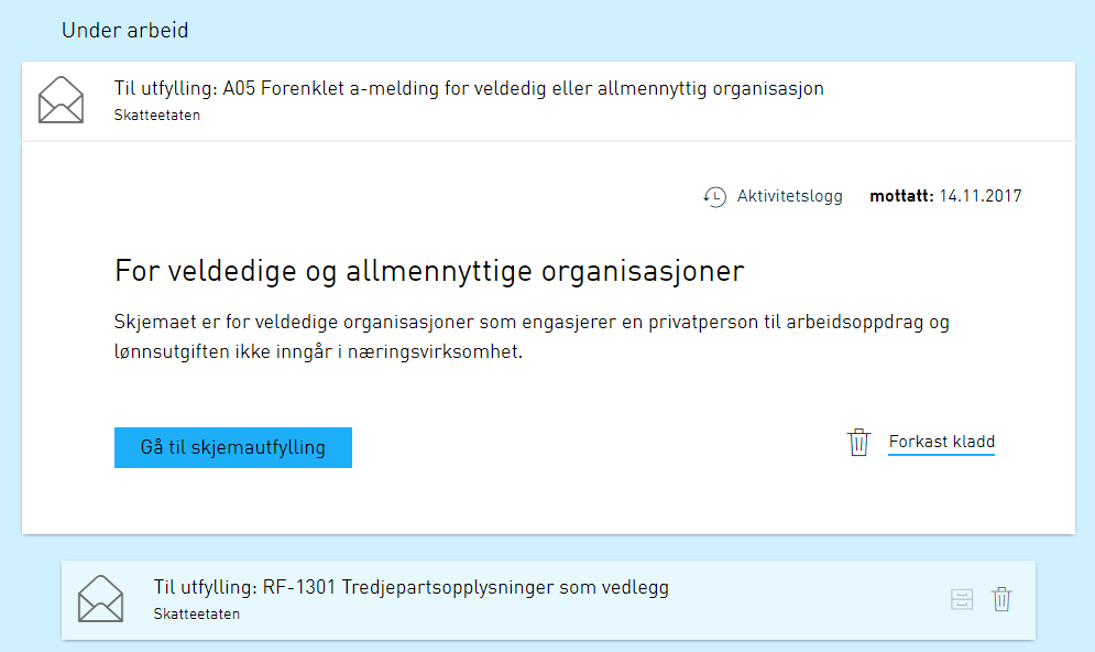 Bilde av ekspandert element i innboksen