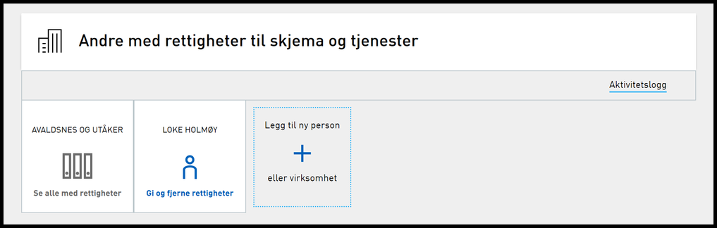 Gammel visning